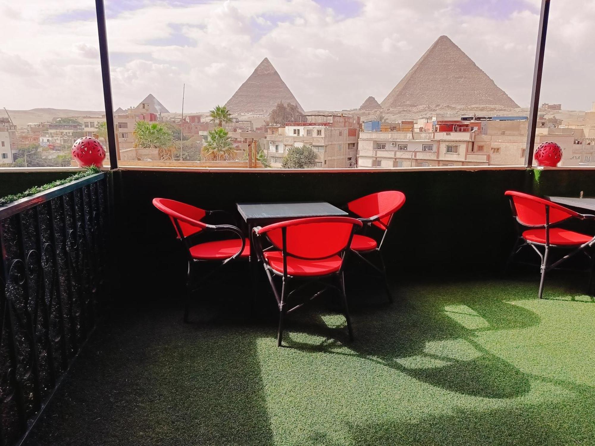 Kafret el-Gabal Magic Golden Pyramids View酒店 外观 照片
