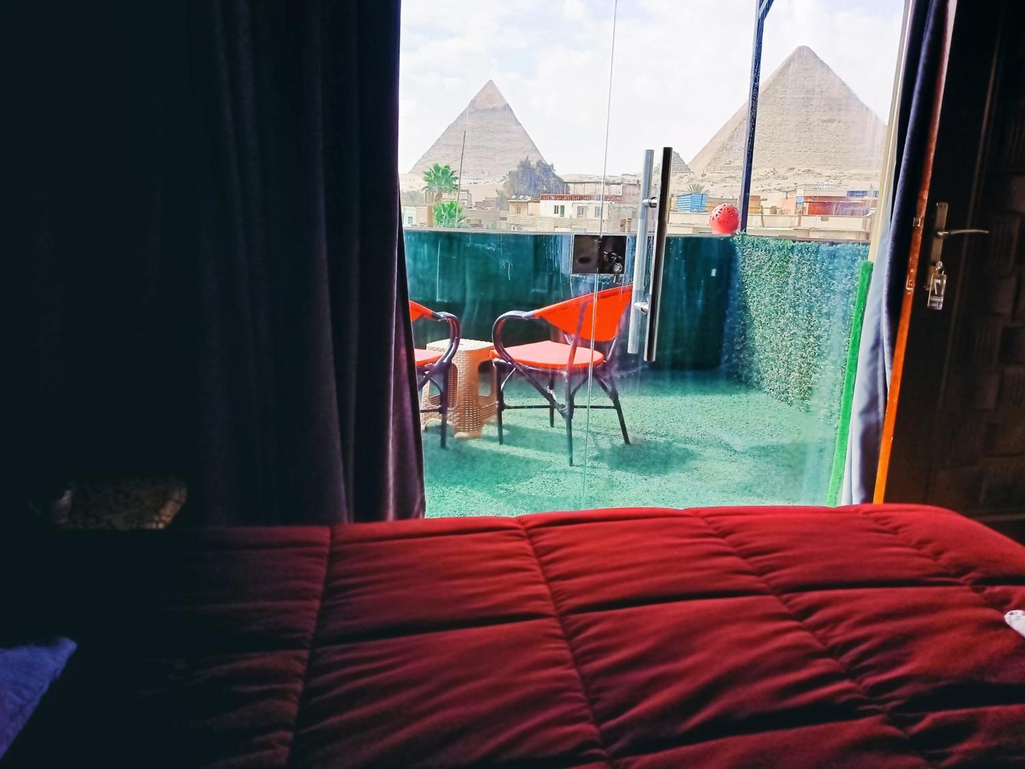 Kafret el-Gabal Magic Golden Pyramids View酒店 外观 照片