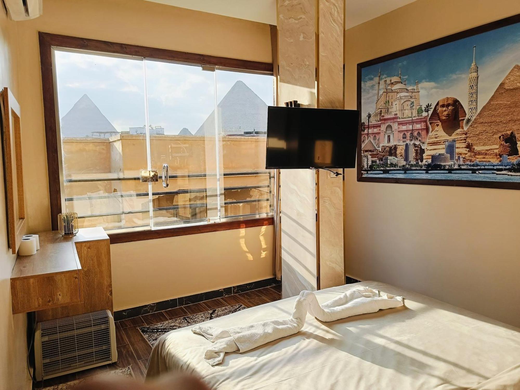 Kafret el-Gabal Magic Golden Pyramids View酒店 外观 照片