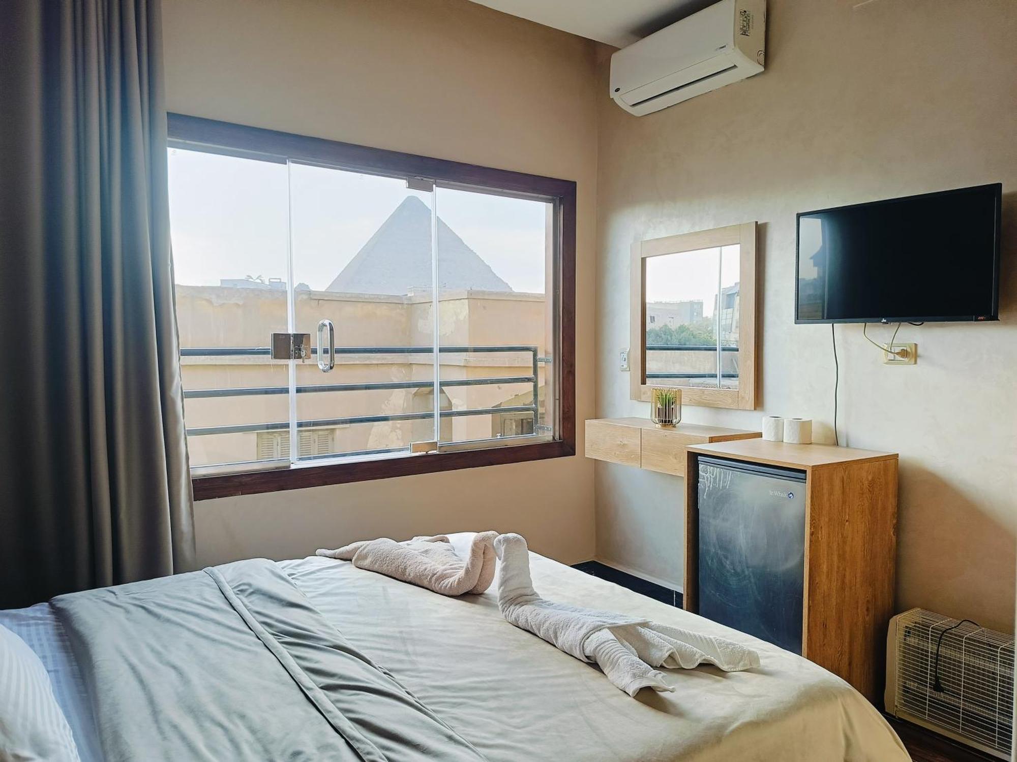 Kafret el-Gabal Magic Golden Pyramids View酒店 外观 照片